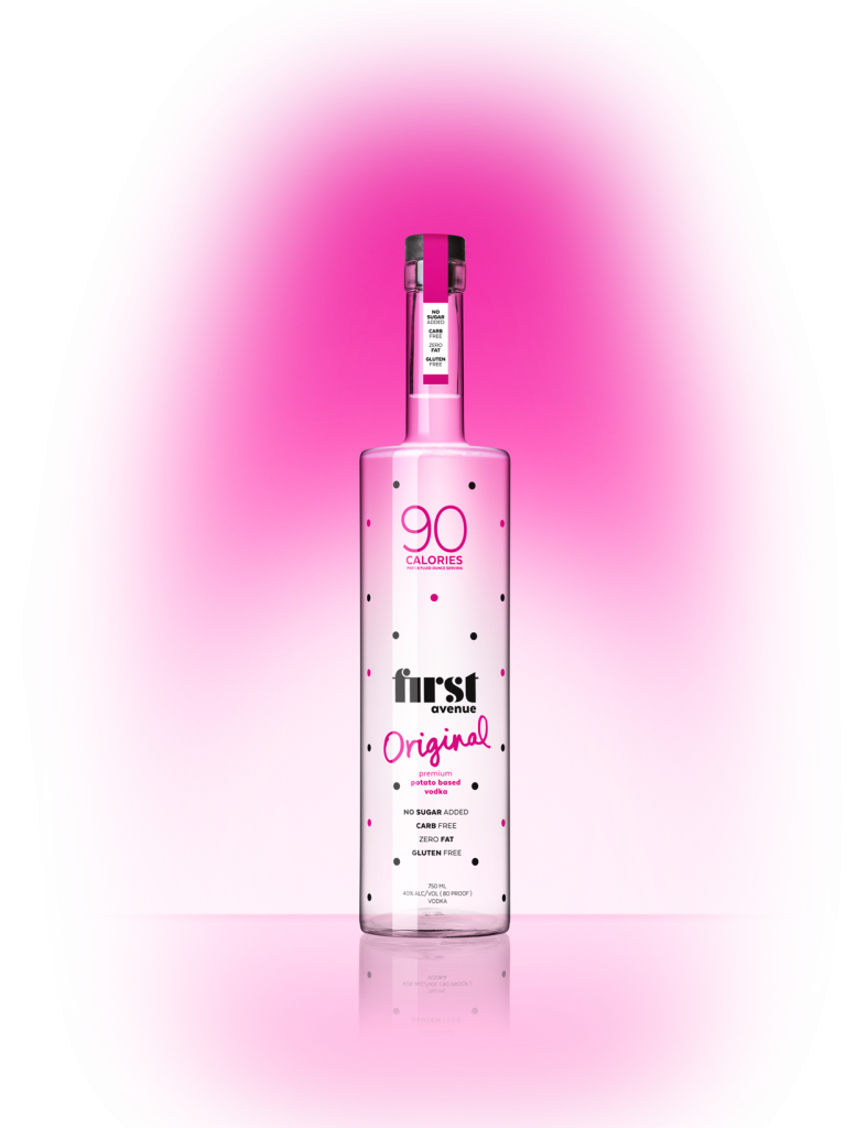 bottle of First Avenue Original Vodka